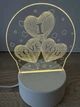 3D Светильник ночник TOPA светодиодный Сердце I love you Creative 3D - изображение 4