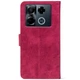 Чохол-книжка Crazy Horse Clasic для Infinix Note 40 Pro Magenta (Front) (59583) - изображение 3