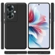 Силиконовый чехол OPPO Reno 11 F Черный (59624) - изображение 2