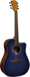 Електроакустична гітара Lag Tramontane Special Edition T-BLUE-DCE (Blue Burst) - зображення 1