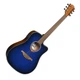 Електроакустична гітара Lag Tramontane Special Edition T-BLUE-DCE (Blue Burst) - зображення 2