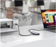 USB-хаб Ugreen USB-C to 2 x USB 3.0 + 2 x USB-C 5 Gpbs Space Grey (UGR-15395) - изображение 8