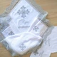 Именной набор для крещения Дева Мария + махровая крыжма, мешочки для локона, и хранения 100х100 см белый (011) - изображение 1