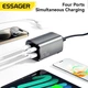Комплект: Зарядний пристрій Швидка зарядка Essager GaN 67W PD3.0 QC4.0 +Кабель 100W +3 Перехідника - зображення 6
