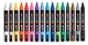 Маркери Posca 16 шт набір акрилових маркерів для плакатів 16 шт. 16/1 Pc-5m Uni - изображение 2