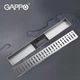 Трап для душа линейный GAPPO G85007-3 нержавеющая сталь 70x500 мм с решеткой (G85007-3) - изображение 2