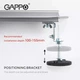 Трап для душа линейный GAPPO G85007-1 нержавеющая сталь 70x500 мм с решеткой (G85007-1) - изображение 6