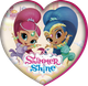 Poduszka Kids Euroswan Shimmer and Shine Welurowa 40 x 40 cm (8435333888551) - obraz 1