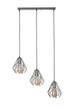 Светильник подвесной в стиле лофт MSK Electric Milan NL 538-3 CR хром - изображение 1