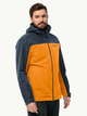 Куртка демісезонна з капюшоном чоловіча Jack Wolfskin Taubenberg 3In1 Jkt M 1115311_M0043 XL Помаранчевий/Темно-синій (4064886310611) - зображення 3