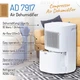 Осушувач повітря компрессорний Adler AD 7917 5-32°C 120 м3 / рік 200 Вт - зображення 7