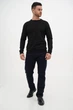 Свитшот Trend Collection 233802 черный (SIYAH) 2XL - изображение 2