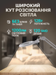Настольная лампа лупа с подсветкой для косметолога маникюра тату мастеров вышивания беcтеневая лед светодиодная светильник косметологический лампы с увеличительным стеклом лупой 9006 12W 2700-4000-6400K 120 led (9006LED-120) - изображение 6