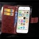 Чехол Clover для Iphone 6 / Iphone 6s Книжка кожа PU с визитницей коричневый - изображение 4