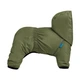 Комбинезон-дождевик для собак Barksi Textile ХХЅ Оливковый (2007033073986) - изображение 2