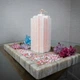 Свеча интерьерная 4 Seasons Candles FROZEN Светло розовый пальмовый воск 580г - изображение 1