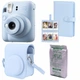 Набір Камера моментального друку Fujifilm INSTAX Mini 12 Pastel Blue / Чохол блакитний / Фотопапір на 10 знімків / Фотоальбом блакитний на 108 знімка - зображення 1