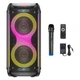Бездротова портативна колонка Bluetooth з мікрофоном DS54 |BT5.0, TWS, TF/USB/AUX, 25Wx2, 3H, 1mic, remorte| - зображення 4