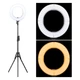 Кольцевая LED лампа 35 см и штатив 1.8М ZM336 |180cm Tripod Stand, Plug Powered, 3200-5600K| - изображение 4