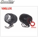 Фара передняя ChamRider LED для электровелосипеда, самоката с кнопкой 6v-80v 3W 100LUX - изображение 2