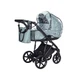 Детская универсальная коляска 2 в 1 Angelina FIBI SENSE Eco FS-14 Мятная - изображение 10