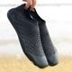 Взуття для пляжу і коралів аквашузи Diving shoes чорні смуги 44 ( 27,8 см ) 123 - зображення 3