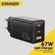 Комплект: Зарядное устройство Essager Быстрая зарядка GaN 67W PD3.0 QC4.0 +Кабель 100W +3 Переходника - изображение 13
