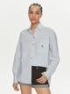Сорочка жіноча Calvin Klein Jeans ckj20j222610cez L Блакитна (8720109317664) - зображення 1