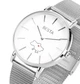 Універсальний Жіночий стильний наручний годинник Besta Love UA Silver - зображення 7