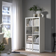 Стелаж белый MS235 совместим с аксессуарами ikea kallax - изображение 2