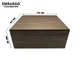 Х'юмідор для 25 сигар Walnut Matte - зображення 6