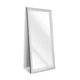 Дзеркало «MARCO DECOR - 4522–284-K» 55х100 см. Текстура біла із сріблястим - изображение 3