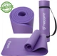 Коврик для йоги и фитнеса TECOFIT NBR 183x61x1 см Фиолетовый + чехол-сумка в подарок (TOP20106462/6) - изображение 1