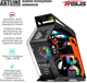 Компьютер ARTLINE Gaming STLKR (STLKRv30) AMD Ryzen 5 5600X/240mm WaterCooler / Asus PRIME B450M-A / 16Gb DDR4-3200 / SSD 1TB NVME / GeForce RTX 4060 TI 8GB/Stalker MAX 550W 80+ Bronze - изображение 3