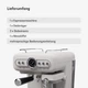 Кофеварка Klarstein Espressionata Evo 19 бар 1350 Вт (10045426) - изображение 7