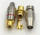 Разъемы Тюльпан мама RCA Avzhezh A0104 BK+RD (пара) - изображение 2