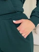 Спортивні штани жіночі Merlini Сансіро 600001302 4XL-5XL Зелені (600001302_4) - зображення 9