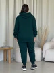 Спортивні штани жіночі Merlini Сансіро 600001302 4XL-5XL Зелені (600001302_4) - зображення 4