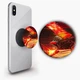 Держатель для телефона PopSockets Аниме Человек бензопила #07 Черный - изображение 1