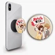 Держатель для телефона PopSockets Аниме Волчица и Черный Принц #05 Черный - изображение 1