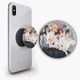 Тримач для телефону PopSockets Аніме Вітролом #02 Чорний - зображення 1