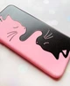 Матовий рожевий чохол на Xiaomi Redmi Note 13 4G Котики (принт 118) - зображення 3