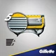 Сменные картриджи для бритья (лезвия кассеты) мужские Gillette Fusion Proshield без упаковки 4 шт - изображение 2