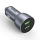 Зарядное устройство автомобильное Ugreen CD213 2 порта USB-A 36W (10144) - изображение 2