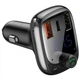 Багатофункціональний зарядний пристрій Baseus Fresh-2020 / 2-USB & Type C (5А) / Quick Carge (4.0) / Bluetooth (5.0) з комплексним захистом від перевантажень - зображення 1
