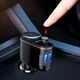 Автомобильный вольтметр + Зарядка 2-USB (3.4А) + Bluetooth FM MP3 – автокомплекс Baseus Locomotive Black - изображение 9