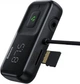 Автомобильный FM-трансмиттер (модулятор) Baseus Portable Display c мобильной панелью Bluetooth 5.0 MP3 TF-card AUX-out и функцией зарядного устройства (2USB 3.1A) с вольтметром - изображение 3