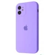 Чохол силіконовий із захистом камери Wave Silicone Case Camera Protection для Apple iPhone 12 light purple - зображення 1