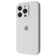 Чохол силіконовий із захистом камери Wave Silicone Case Camera Protection для Apple iPhone 15 Pro white - зображення 1