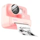 Детская цифровая фото-видео камера c моментальной печатью HOCO Dual lens children printing camera DV200 pink - изображение 1